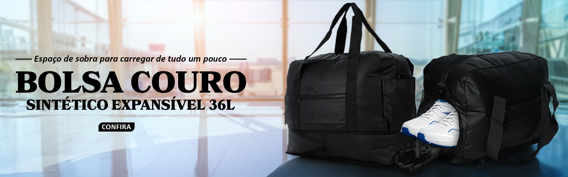 Bolsa Couro Sintético 36 L